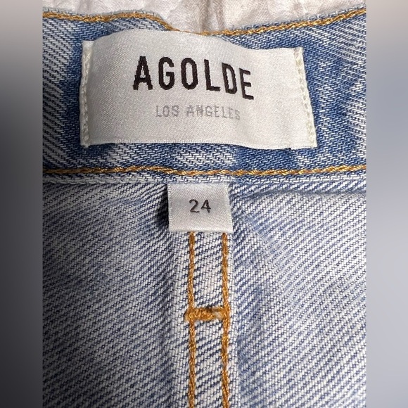 AGOLDE Parker Vintage Cut Off Short size 24 still on website MSRP $148 - Picture 5 of 7